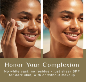 Black Girl Sunscreen SPF 30 for Face & Body - Moisturizing Skin Protection, SPF 30, Sun Lotion for Women & Men, Ultra Sheer